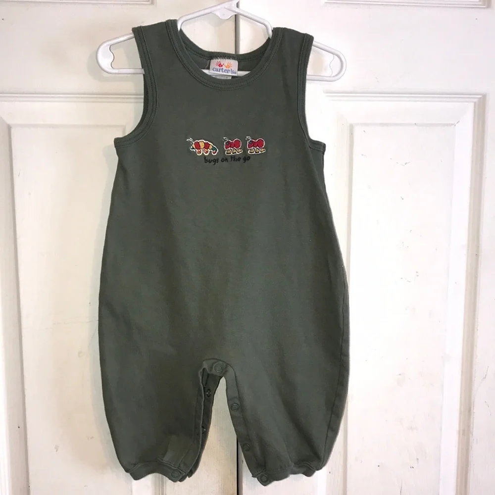 Baby Boy’s “Bugs on the Go” Romper